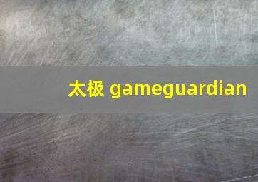 太极 gameguardian